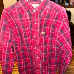 Mens small Carhartt long sleeve button shirt